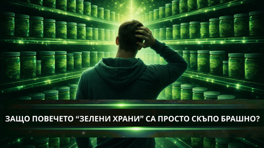 Nucleo Green Blog article - Защо повечето "зелени храни" са просто скъпо брашно?